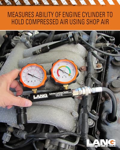 Lang Tools CLT-2 100 PSI Cylinder Leakage Tester with 2 Gauges, One Size