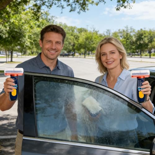 Car Window Oil Film Remover Anti-Rain Clear Oil Film Remover | Car Window Cleaner for Safe Driving Water Spots Exterior Home Vehicle Motorcycle Front Mirror Rear Mirror Doors