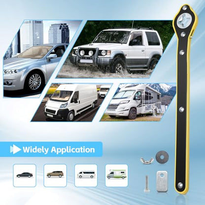 Windspeed Car Jack Wrench Ratchet tool Scissor Jack Wrench Labor-Saving Ratchet Wrench Handle Adapter