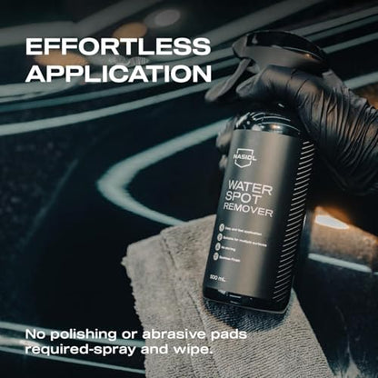Nasiol Water Spot Remover - Ready-to-Use Spray for Car Body Water Spots, Salt & Mineral Deposits – Safe on Paint, Glass, Chrome & Plastic – Restores Shine – 16 fl oz