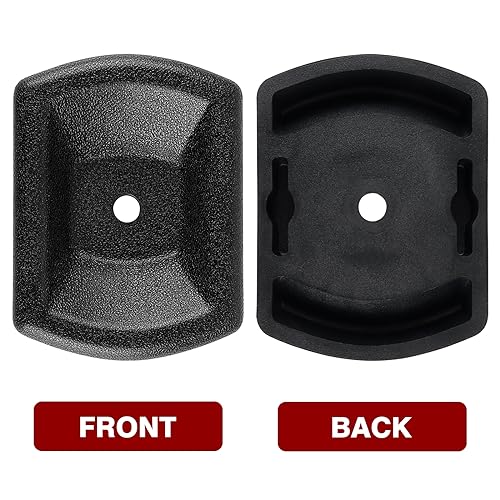 Jack Wheel Chock, Heavy Duty Reinforced Rubber Jack Caster Wheel Dock for Caravans and Trailers, Wheel Chock Stabilizer Wheel Stopper for 6 Inch Jockey Wheels - color: Small - Single Wheel