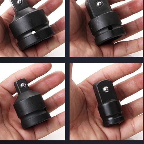 1/4" 3/8" 1/2" 3/4" 1" Air Impact Socket Adapter Metric Pneumatic Adaptor Converter Joints Ratchet Impact Wrench (Size : 6pcs) - size: 6pcs