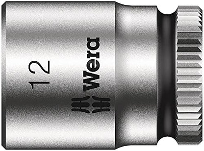 8100 SA 14 Zyklop Comfort Ratchet Set, reversing Lever, 1/4" Drive, Metric, 28 Pieces