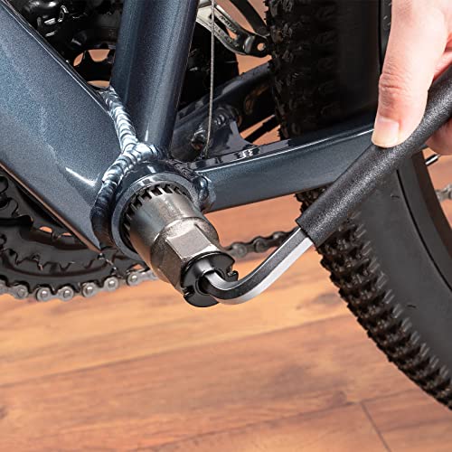 Bike Bicycle Bottom Bracket Removal Sleeve Tool Compatible With Standard 20-Tooth Cartridge Type Bottom and Shimano, Octalink, ISIS Splined Bottom Brackets (CT-B02) - style: CT-B02
