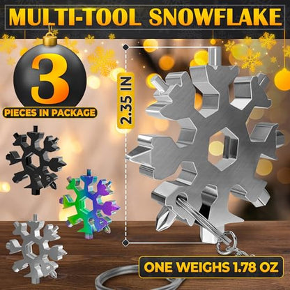 3 PCs 18 in 1 Multitool Set — Compact and Portable Stainless Steel Tool with Bottle Opener — Universal for Travel, Home, Work and Great as Practical Gift Idea for Mens - style: 3 Psc Multitool