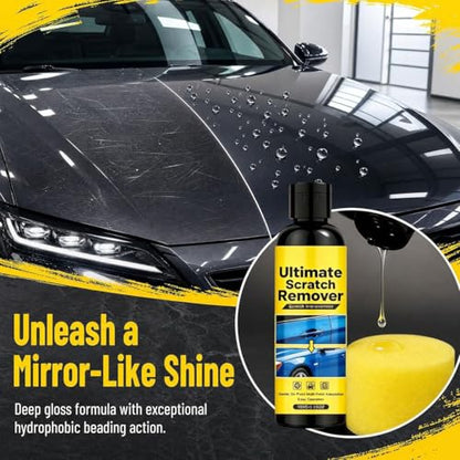 Car Scratch Remover Kit | 60 Second Quick Repair, All Paint Colors, Auto Polishing Compound, Remove Swirl Marks & Door Edge Scratches