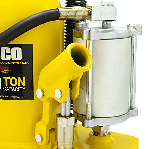 Pro Series 12 Ton Air Hydraulic Bottle Jack - style: 12 Ton Capacity