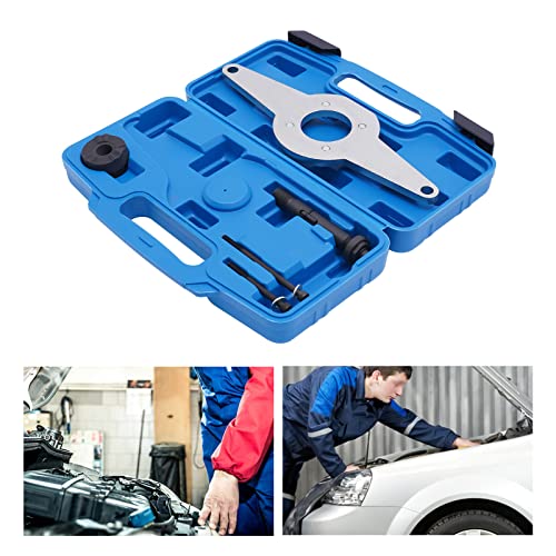 Vibration Damper Holding Tool,Crankshaft Pulley Removal Shock Absorber for VW 4cyl 1.8L 2.0L 4V TFSI EA888 Engines,Skoda,Audi,Seat