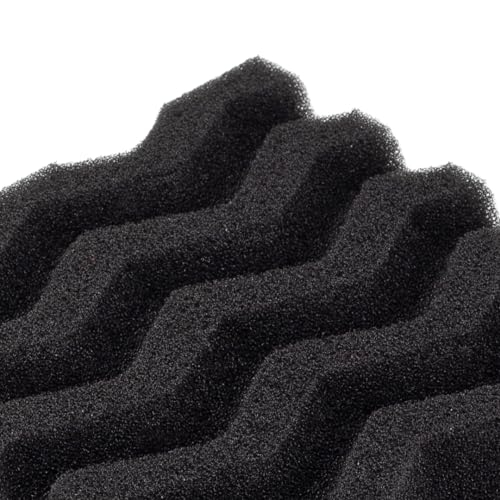 Maxshine Hydro-Tech Tire Foam Applicator Pad Waxing Sponge for Car Detailing, Zigzag-Cut Design for Superior Coverage – Scratch-Free Sponge for Tire Shine, Wax, Sealants & Glazes