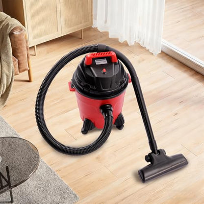 Wet/Dry Vacuum Cleaner, Portable Heavy-Duty Shop Vacuum 3 in 1 Function with Attachments for House, Heavy-Duty Portable Wet/Dry Vac Car Vacuum for Workshop, Jobsite, Garage and Home Cleaning