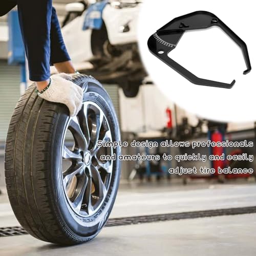 Car Tire Caliper, Tire Balancer Caliper Rim Width Measuring Tool, Portable Wheel Balancer Tire Scale Measurement Caliper, Accurate Wheel Tire Balancer Rim Tire Scale Tool