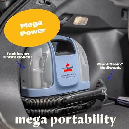 BISSELL Little Green Mini Cordless Cleaner, Lake Edition, 4015L - style: Little Green Mini Cordless Lake
