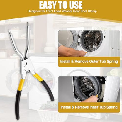 383EER4001A Spring Expansion Tool Compatible with LG Washing Machine | Washer Inner/Outer Tub Spring Removal Tool Replacement, Spreads to 4.1" - color: Multi(2" to 4.1")