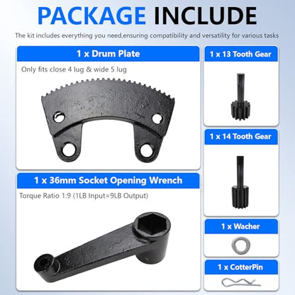 000133 Torque Multiplier Tool Fit for Classic VW Bug/Volkswagen Beetle | for 36mm Axle Nut & Flywheel Gland Nut Removal and Installation Tool