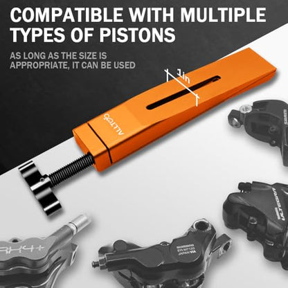 Brake Tool for Shimano and SRAM, Piston Press Tool for Brake Caliper, Hydraulic Disc Brake Caliper Piston Press Tool Compatible with All Brands, for Quick Brake pad Replacement