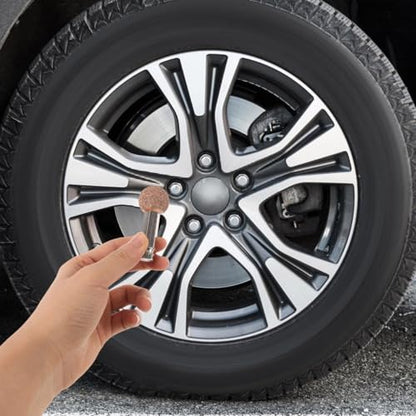SOLUSTRE Tire Buffing Wheel with Tungsten Steel Grinding Head Tire Repair Tool for Automotive & Truck Abrasive Buffing Wheel for Precise Surface Preparation and Patching - size: 5.50X2.20X2.20CM