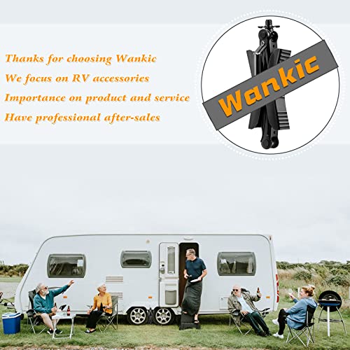 Wankic Camper Wheel Chock X Shaped RV Chocks Stabilizer for Travel Trailer | Anti-Move Tire Wheel Chock, Trailers Wheel Chocks, Camper Wheel Chocks, RV Wheel Chock