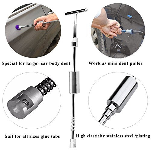 DIY Paintless Dent Repair Kit - 89pcs Dent Puller Tools Slide Hammer