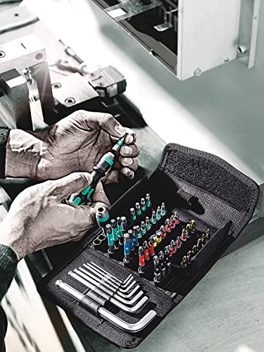 Wera 5057460001- Kk 100 52 Pc Very Compact Pouch Set Metric