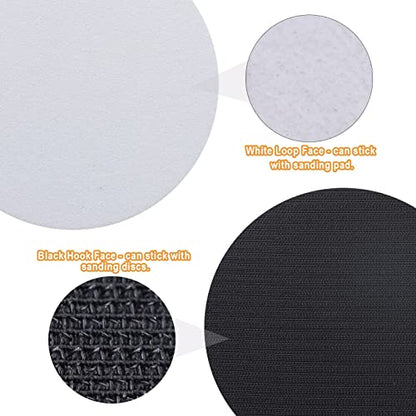 3 Pack Interface Pads, 6 Inch Hook and Loop Soft Density Sponge Cushion Buffer Backing Pad, Foam Sanding Interface Pads for Orbital Sander Automotive Woodworking Polishing - size: 6 inch - 3 Pack