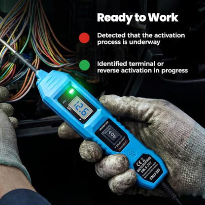 Automotive Circuit Fault Probe Tester - 20A 48V LED Display Front Light, for Sedans Pickup Trucks SUVs Motorcycles Engineering Vehicles Boats