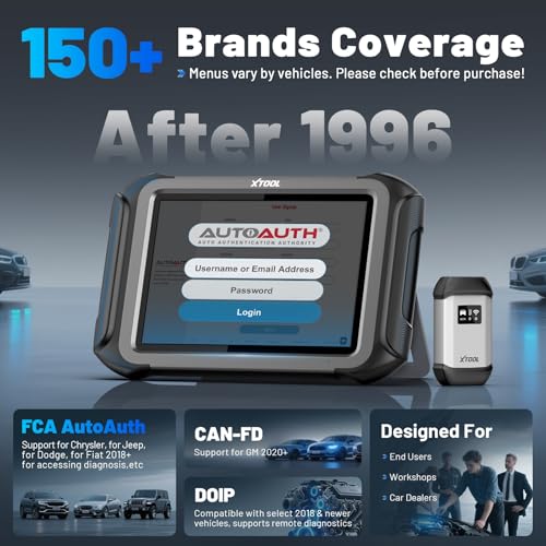 XTOOL D9S PRO Scan Tool with ECU Programming/Coding: 2026 AI-Assisted Wireless Automotive Diagnostic Scanner with Bidirectional, Topology Map, 45+ Services, FCA/DoIP/CAN FD, Full System, 3-Year Update