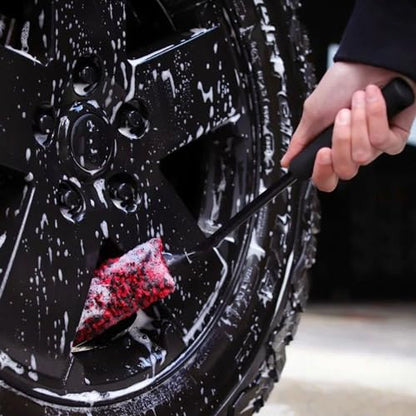 Ethos Wheel Brush for Car Detailing – Plush Rim Cleaner Brush, Car Cleaning Tire Brush Kit, Soft Wheel Cleaner Brushes, Rim Brushes for Cleaning Wheels, Wheel Cleaning Brush - style: Wheel Cleaning Brush Combo