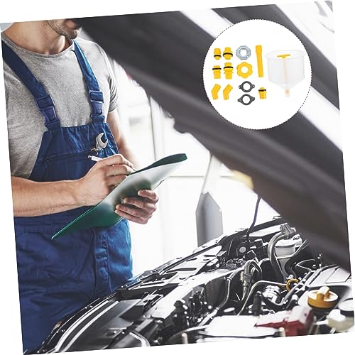 Non-Spill Coolant Funnel Kit Spill Proof Filling Tool Radiator Coolant Kit for