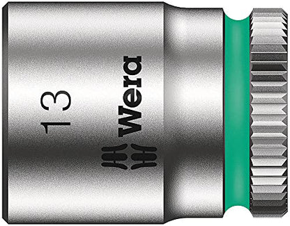 8100 SA 14 Zyklop Comfort Ratchet Set, reversing Lever, 1/4" Drive, Metric, 28 Pieces