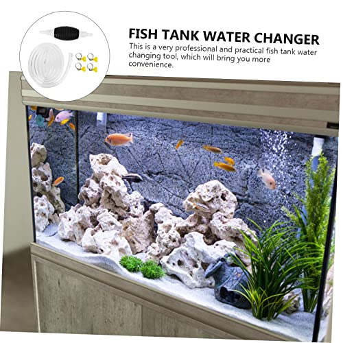 1set Portable Transfer Siphon Pump for Cars Manual Pump Kit for Oil Water Liquids for Fluid Transfer Petrol Resistant Hose Clips