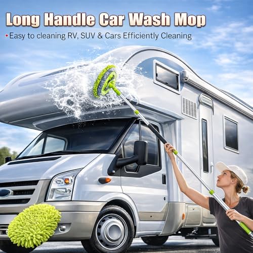 63PCS Car Wash Cleaning Kit,Car Wash Brush with Long Handle,Car Detailing Kit with Foam Gun,Car Cleaning Supplies,Handheld Vacuum, Car Detailing Kit (62PCS) - size: 62PCS