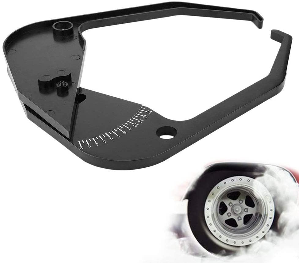 BTMIEY Tire Balancer Rim Width Caliper,Wheel Rim Width Measurement Measuring Tool,Portable Wheel Black Part Tire Balancer Caliper Rim Accurate
