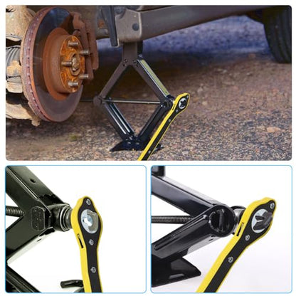 Windspeed Car Jack Wrench Ratchet tool Scissor Jack Wrench Labor-Saving Ratchet Wrench Handle Adapter