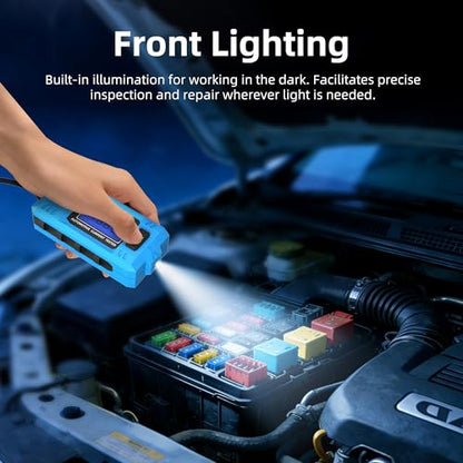 Automotive Circuit Fault Probe Tester, 48V 20A Portable High-Precision Car Circuit Probe Tester Current Fault Probe for Blade Fuses, Fuse Fault Diagnosis for Cars, Trucks, SUVs