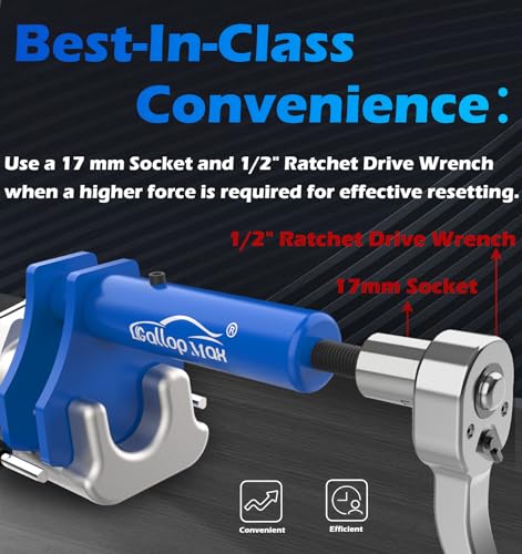 Multi Piston Brake Caliper Compression Tool Brake Caliper Press Tool Heavy Duty Brake Pad Spreader Tool, Patented