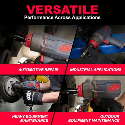 Ingersoll Rand 2236QTiMAX DXS2 1/2" Drive Air Impact Wrench, Red - size: Standard Anvil (Single Unit), style: 2236 DXS2, Standard Anvil, Red