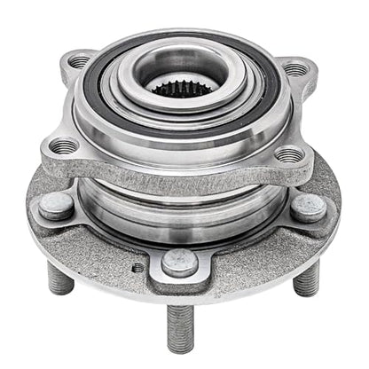 Detroit Axle - 2pc Front Right Knuckle Kit for 2007-2012 Hyundai Veracruz, 2008 2009 2010 2011 Passenger Side Steering Knuckle, Wheel Bearing Hub Assembly Replacement - size: 2UW471963/Kit