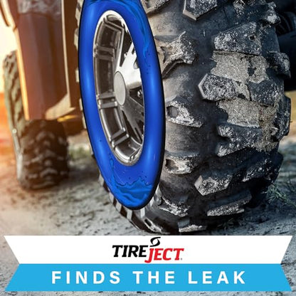 TireJect Off-Road Tubeless Tire Sealant Kit: Fix a Flat Tire & Prevent Flat Tires, Seal Punctures Leaks Dry Rot Thorns Nails Screws, tire Repair Slime, Puncture tire Sealer (40oz, 4-Tire Value Pack) - size: 40oz