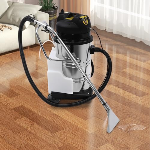 Commercial Carpet Cleaner Machine, 3-In-1 Portable Wet Dry Vacuum Floor Cleaner, Portable Carpet Cleaner 80L/21.13Gal Sofa Curtains Carpet Cleaning for Carpet and Hard Floor - size: 80L Carpet Cleaner