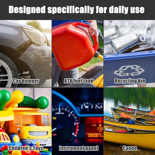 US Plastic Welding Kit 100W Small Soldering Iron Kit Fast Heating Portable Car Bumper Repair Welder Tool Set with 2 Soldering Iron Tips and 40 Welding Rods for Dashboard Canoe Kids Toy