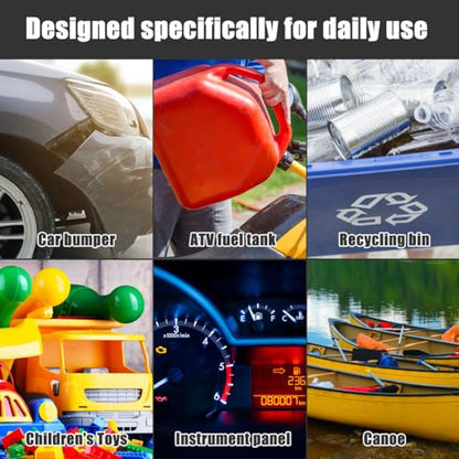 US Plastic Welding Kit 100W Small Soldering Iron Kit Fast Heating Portable Car Bumper Repair Welder Tool Set with 2 Soldering Iron Tips and 40 Welding Rods for Dashboard Canoe Kids Toy