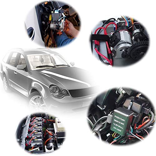 450 Pcs Heat Shrink Tubing Kit, 14 Sizes Black Heat Shrink Tube, Shrink Ratio Electric Heat Shrink - color: Black