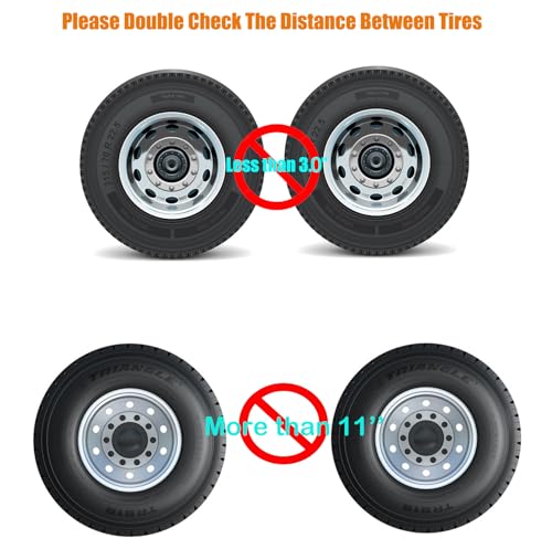 Camper Wheel Chock, Heavy Duty Rotatable X Shaped Stabilizer for RV Trailer (Drill Adjusted), 2 Sets of Tire Lock Chocks (Patented)