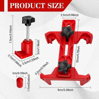 Engine Timing Tool, Camshaft Locking Tool, 9PCS Car Auto Dual Cam Clamp Camshaft Engine Timing Sprocket Gear Locking Kit, Cam Gear Clamp and Holder Set Universal for Most Cars, Trucks and Vans