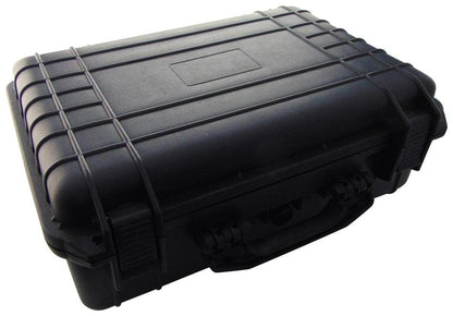 multicomp PRO Weatherproof Equipment Case, made of Polypropylene Plastic, Black with Foam Insert (18" X 14" X 7" (L x W x H)) - size: 18" X 14" X 7" (L x W x H) (BLACK)