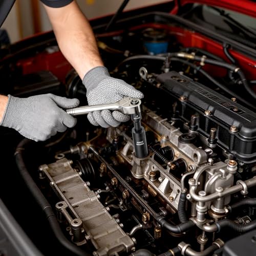 VEVOR 1/2" Drive Impact Socket Set, 29-Piece Deep Sockets Standard SAE (3/8 to 1 inch) and Metric (10 to 24 mm) Size, 6 Point, CR-V Steel, Extension Bars (3", 5", 10") - size: 1/2" 29 PCS
