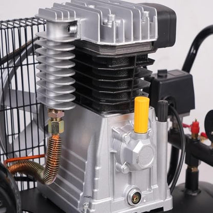 MZB 18.5 Gallon Ultra Quiet Air Compressor 110V/60Hz 11.3CFM 3.0HP, MAX 115PSI Steel Tanks 83dB Noise Level Air Compressor with Wheels - size: 18.5 Gal