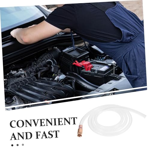 Happyyami Manual Siphon Pump Hose for Fuel Transfer Hose Kit for Cars Trucks and Liquids for Auto Mechanics and Home Use