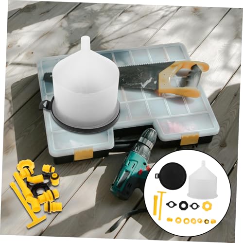 Cabilock 1 Set Spill Radiator Funnel Kit Coolant Filling Tool for Efficient Refilling and Bleeding Durable for Use Compatible with Various Car Models