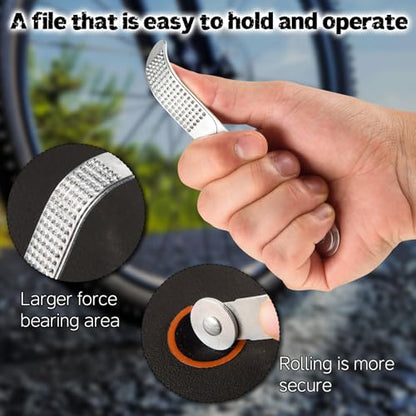 Complete Bike Repair Kit with Waterproof Bag & Stable Foot-Peg Tire Pump | Essential Bicycle Tool, Patch Kit & Multi Tool for Road, Mountain Bike Emergency Roadside Maintenance